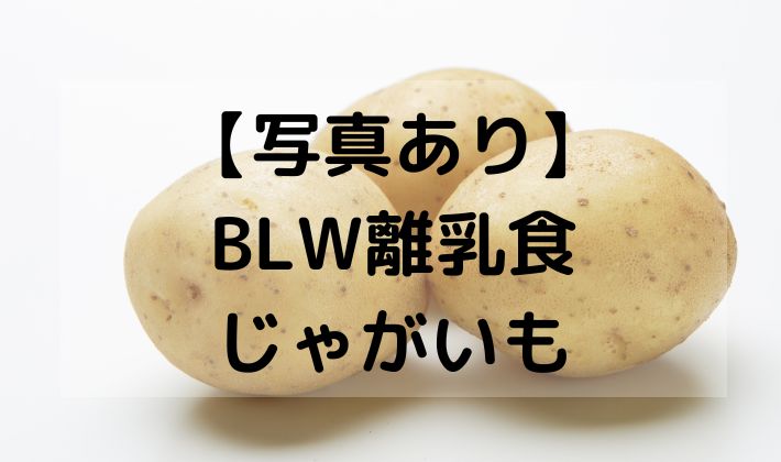 離乳食　BLW　補完食　手づかみ食べ　赤ちゃん　じゃがいも　初期　5ヶ月　6ヶ月 レンジ　蒸す　茹でる　レシピ