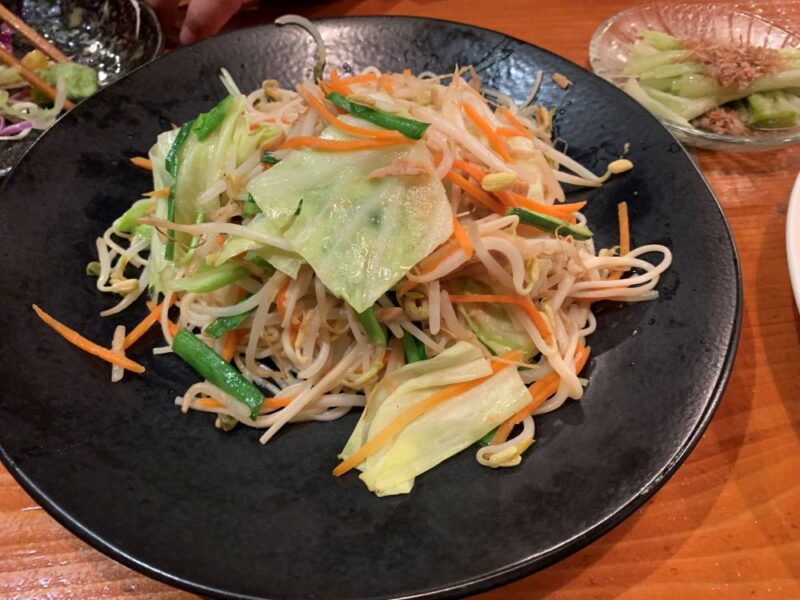 沖縄　純沖縄料理 三線の花 　恩納村　ライブ　夕食　ディナー　ホテル　送迎　そうめんチャンプルー　居酒屋　ソーメンチャンプル